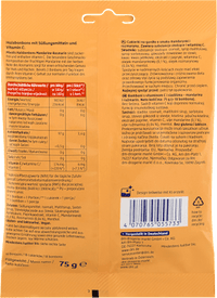 Mivolis Bonbon, Halsbonbons Mandarine-Rosmarin, 75 g