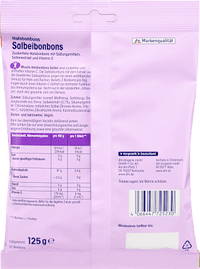 Snoep, salie snoepjes, suikervrij, 125 g
