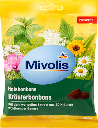 Suikervrije kruidensnoepjes, 125 g
