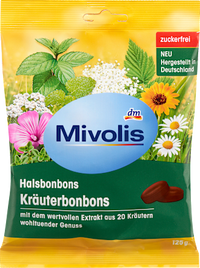 Suikervrije kruidensnoepjes, 125 g