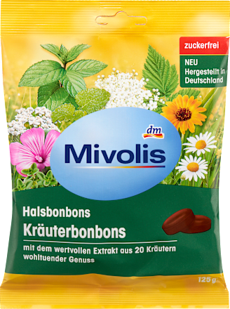 Suikervrije kruidensnoepjes, 125 g