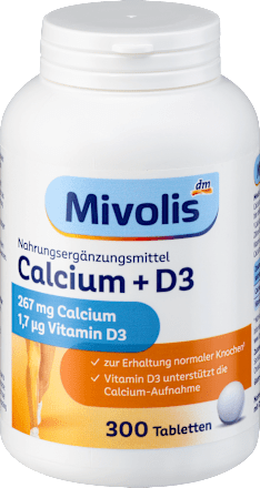 Calcium + D3 Tabletten 300 St, 264 g