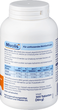 Calcium + D3 Tabletten 300 St, 264 g