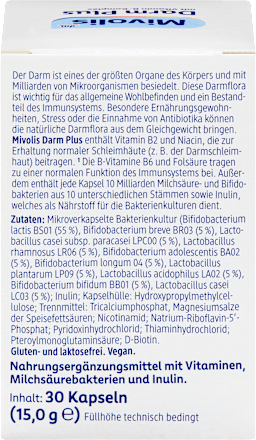 Darm Plus Kapseln 30 St, 15 g