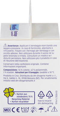 Mivolis Dauerelastische Bandage, 6 cm x 5 m (gedehnt), 1 Rolle, 1 St