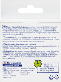 Elastische fixatieverbanden, 6 cm x 4 m (uitgerekt), 2 rollen, 8 m