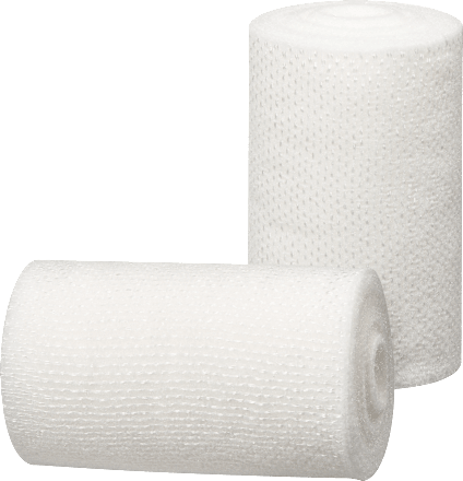 Elastische fixatieverbanden, 6 cm x 4 m (uitgerekt), 2 rollen, 8 m