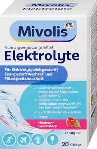 Mivolis Elektrolyte Sticks 20St, 120 g