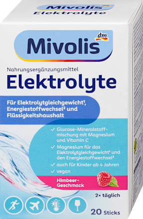 Mivolis Elektrolyte Sticks 20St, 120 g
