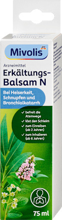 Mivolis Erkältungs-Balsam N, 75 ml