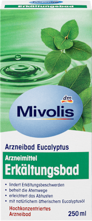 Mivolis Koud bad, medicinaal bad Eucalyptus, 250 ml
