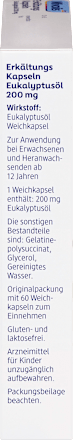 Erkältungskapseln Eukalyptusöl, 60 St
