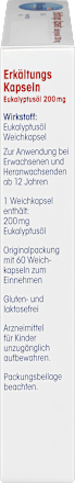 Eucalyptusolie koude capsules, 60 stuks