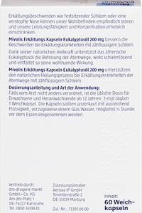 Erkältungskapseln Eukalyptusöl, 60 St