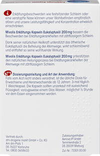Eucalyptusolie koude capsules, 60 stuks