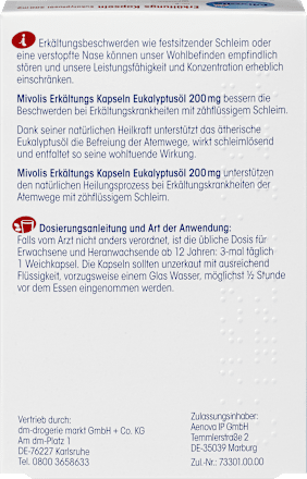 Eucalyptusolie koude capsules, 60 stuks