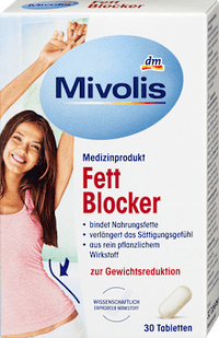Fett Blocker Tabletten, 30 St Mivolis