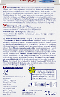 Fett Blocker Tabletten, 30 St Mivolis