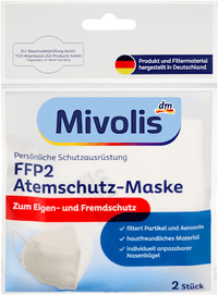 FFP2 Atemschutzmaske, 2 St