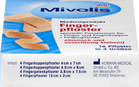 Vingerpleisters, 16 stuks