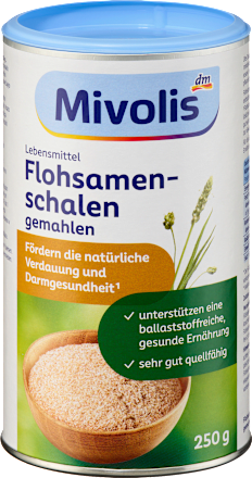 Flohsamenschalen gemahlen, 250 g