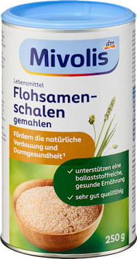Flohsamenschalen gemahlen, 250 g