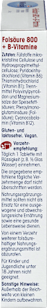 Foliumzuur 800 + B-vitamines, 60 tabletten, 19 g