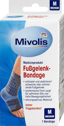 Fussgelenk-Bandage M, 1 St