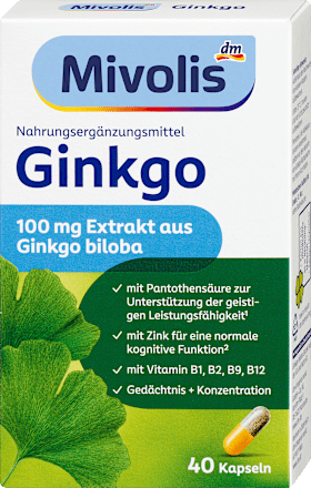 Ginkgo Kapseln 40St, 20 g