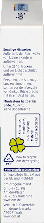 Ginkgo Kapseln 40St, 20 g