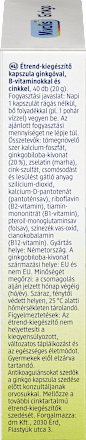 Ginkgo Kapseln 40St, 20 g