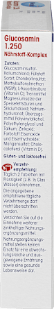 Glucosamine 1.250 Voedingsstoffencomplex, 40 tabletten, 66 g
