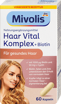 Haar Vital Komplex + Biotin, Kapseln 60 St, 60 St