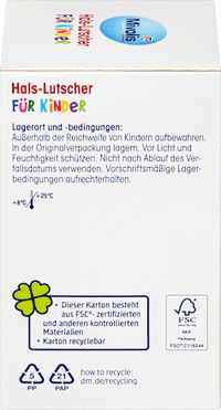 Hals-Lutscher für Kinder 6 St, 48 g