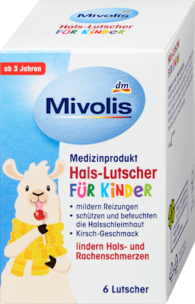 Hals-Lutscher für Kinder 6 St, 48 g