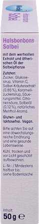 Salie keelpastilles, 50 g