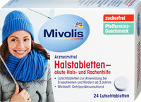 Keelpastilles – acute keel en keelverlichting, 24 stuks