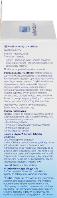 Mivolis Handgelenk-Bandage Einheitsgröße, 1 St