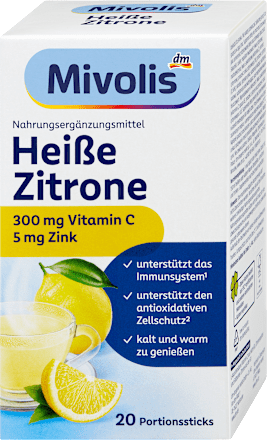 Heißgetränk, Heiße Zitrone 20 Sticks, 100 g