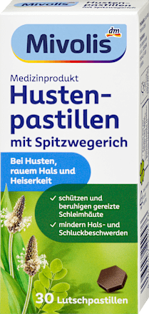 Husten-Pastillen mit Spitzwegerich, 30 St