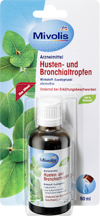 Husten- und Bronchialtropfen, 50 ml Mivolis