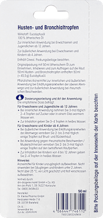 Husten- und Bronchialtropfen, 50 ml