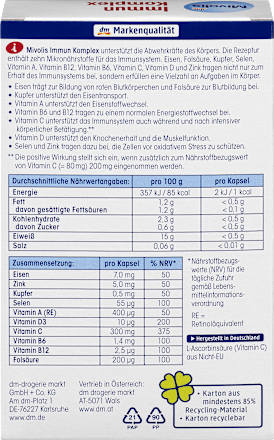 Immuuncomplex Capsules 32 stuks, 17 g