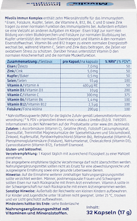 Immun Komplex Kapseln 32 St, 17 g