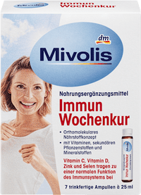 Immuun wekelijkse behandelingsampullen 7 stuks, 175 ml