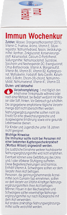Immuun wekelijkse behandelingsampullen 7 stuks, 175 ml