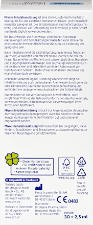 Inhalationslösung 30 St, 75 ml