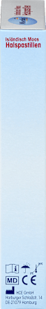 IJslandse mos keelpastilles, 40 stuks
