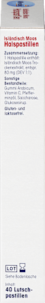 IJslandse mos keelpastilles, 40 stuks