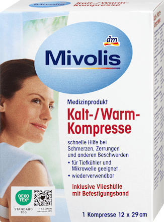 Kalt-/Warm-Kompresse, 12 x 29 cm, 1 St Mivolis